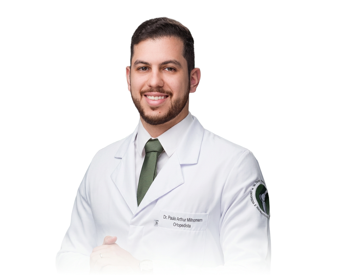 Dr. Paulo Arthur Milhomem, ortopedista especialista em joelho em Palmas-TO